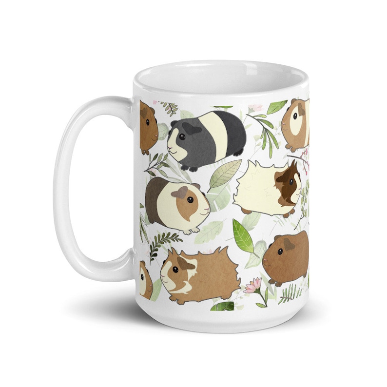 Photo inspiration: Visual Reference: Guinea Pig Coffee Mug Guinea Pig Lover Gift Cavy Cup