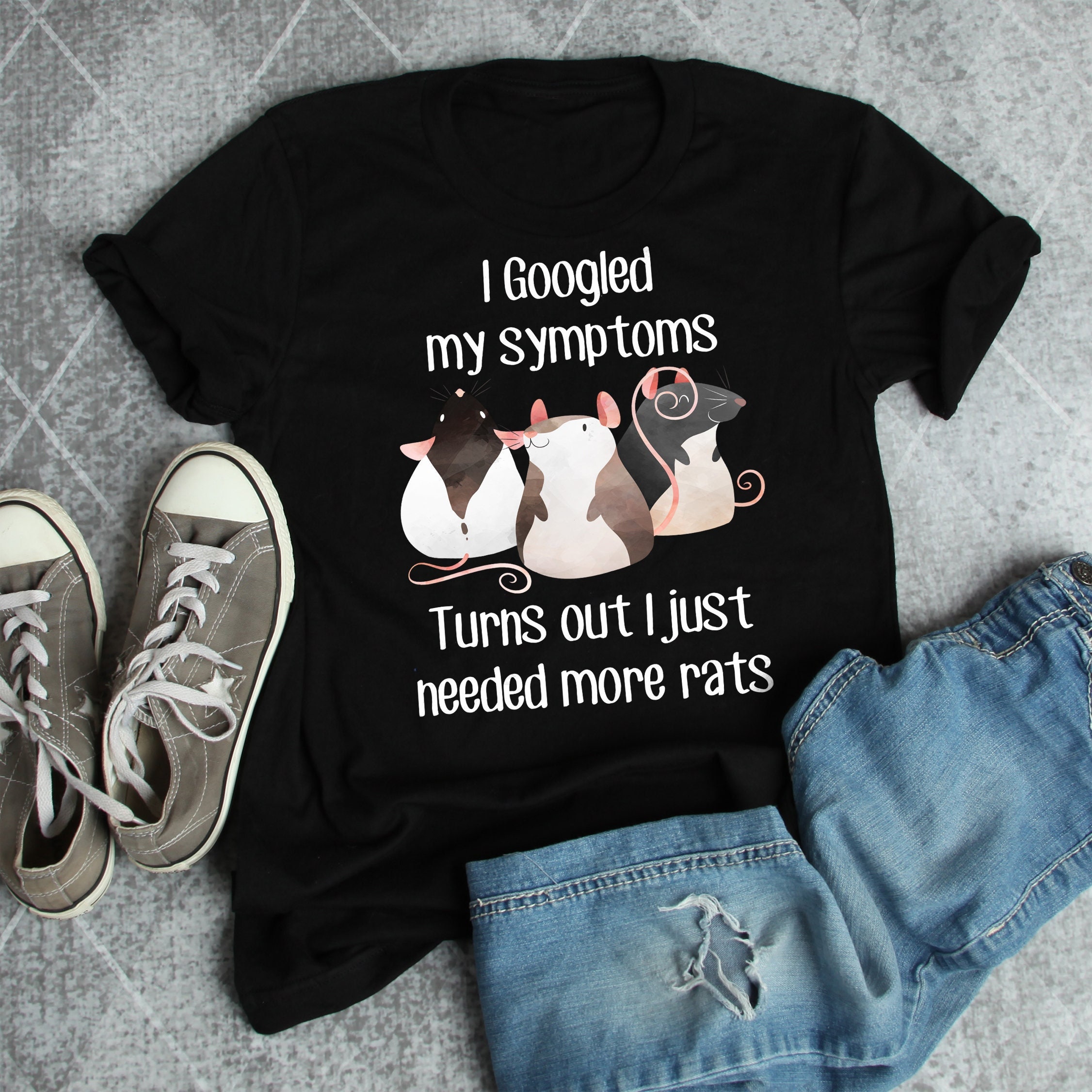 Rat Shirt Women Men Funny Rat Lover 