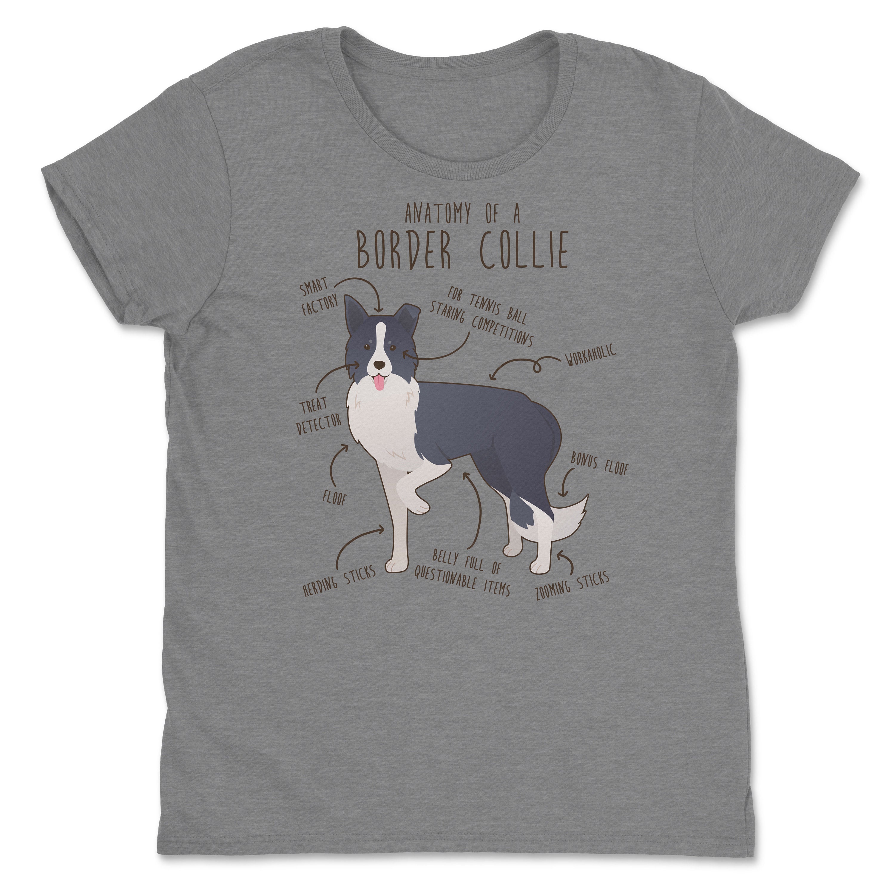 Uomo Maglietta Il Border Collie In Tasca - Border Collie In Your Pocket