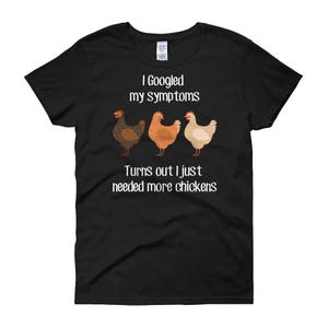 Funny Chicken Shirt, Women Men, Chicken Lover Gift, Cute Bird T-shirt ...