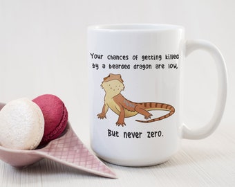 Una Imagen De Dibujos Animados De Un Lagarto Con Una Taza De Café | Vector Premium