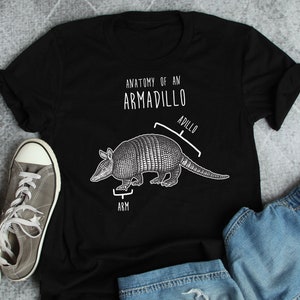 Armadillo Shirt, Women, Men, Funny Dillo Lover Gift, Cute Wild Animal T-shirt, Zoo Keeper Tshirt, Zoologist Tee, Nature Wildlife Southern