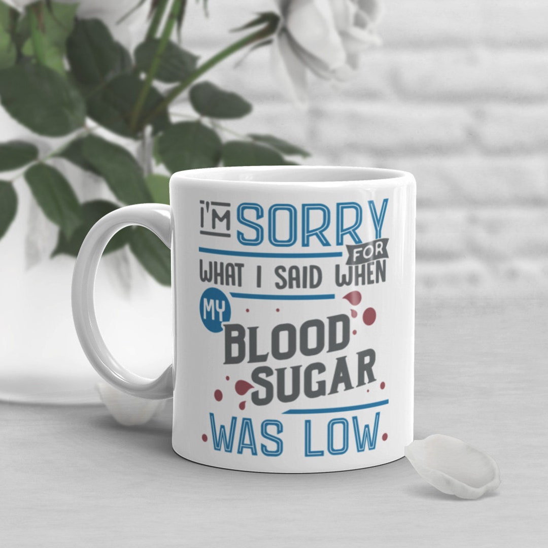 Funny Diabetes Coffee Mug, Diabetic Gift, Diabetes Awareness Mug, Type ...