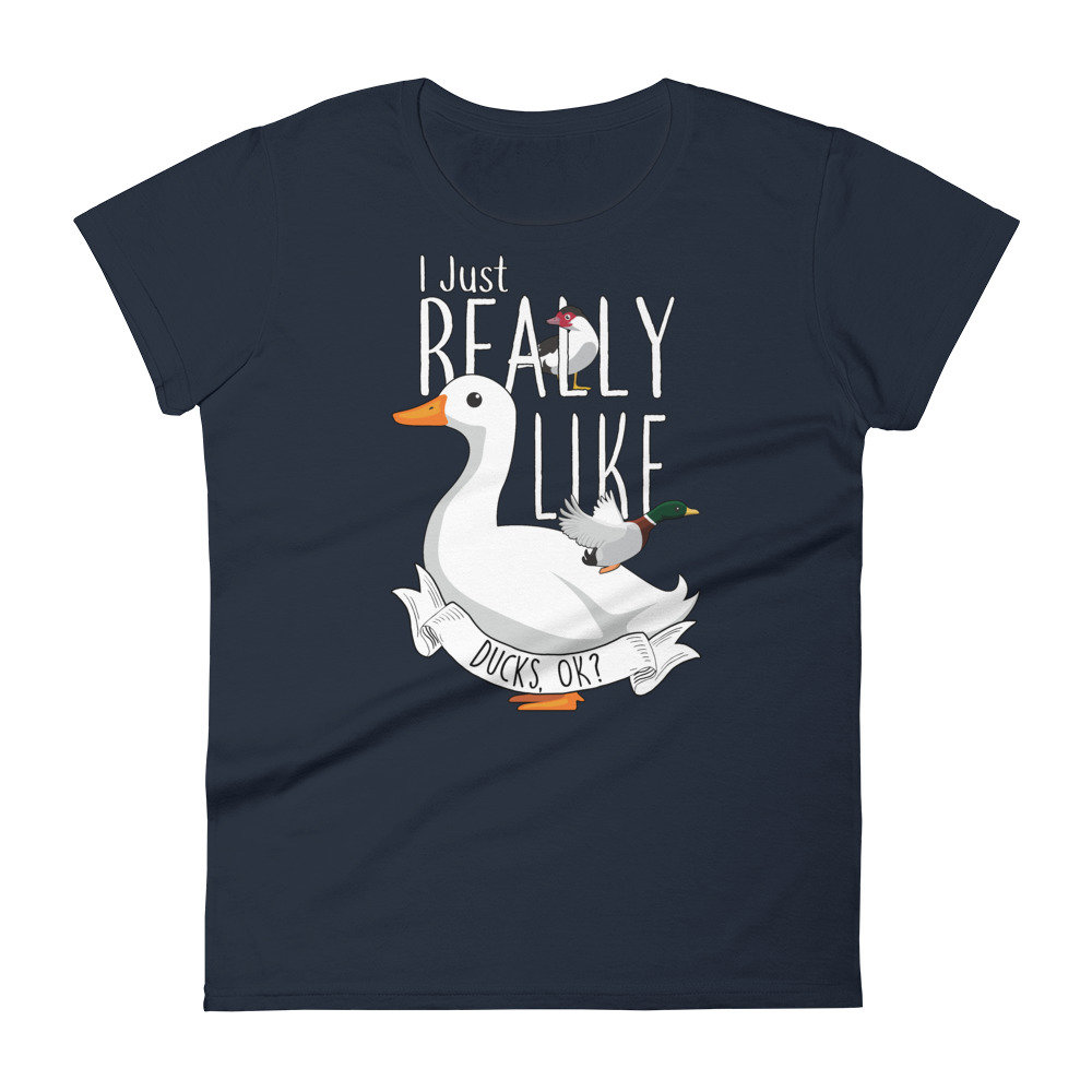 Funny Duck Shirt, Women, Men, Pekin Duck Lover Gift, Cute Bird T