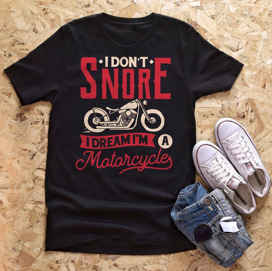 Funny Motorcycle Shirt Men Women Motorbike Lover Tshirt Etsy UK