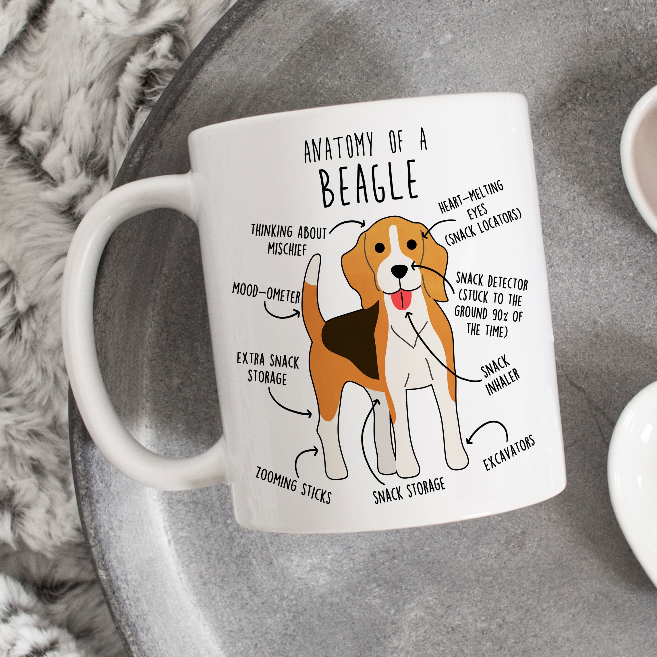 Tasse Beagle Pour Homme Adaptée Au Petit-déjeuner, The, Tisane, Café