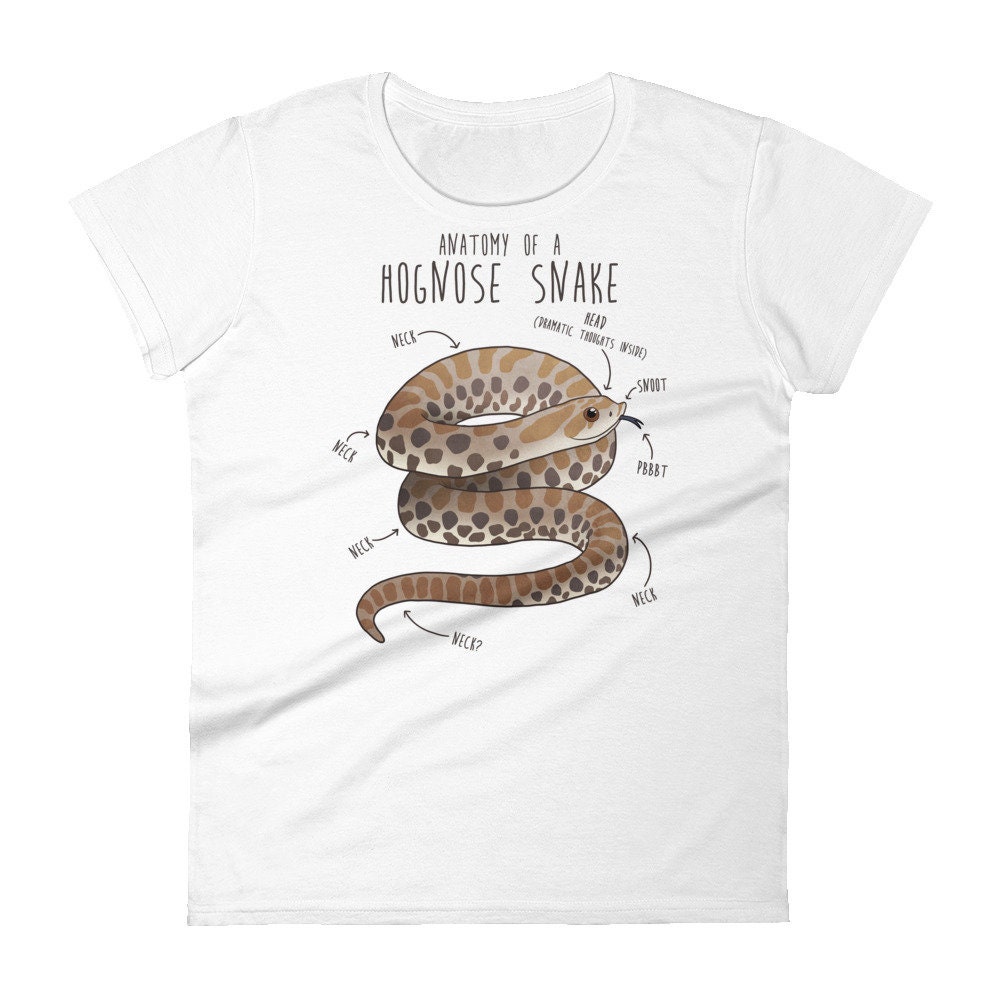 Funny Hognose Snake Shirt Women Men Reptile Tshirt Snake | Etsy