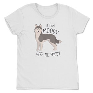 Husky Shirt, Women Men, Funny Dog Lover Gift, Cute Gray Grey Husky T-shirt, Husky Lover Tshirt, Pet Tee, Wolf Tops, Furry Fandom, Mom, Dad image 3