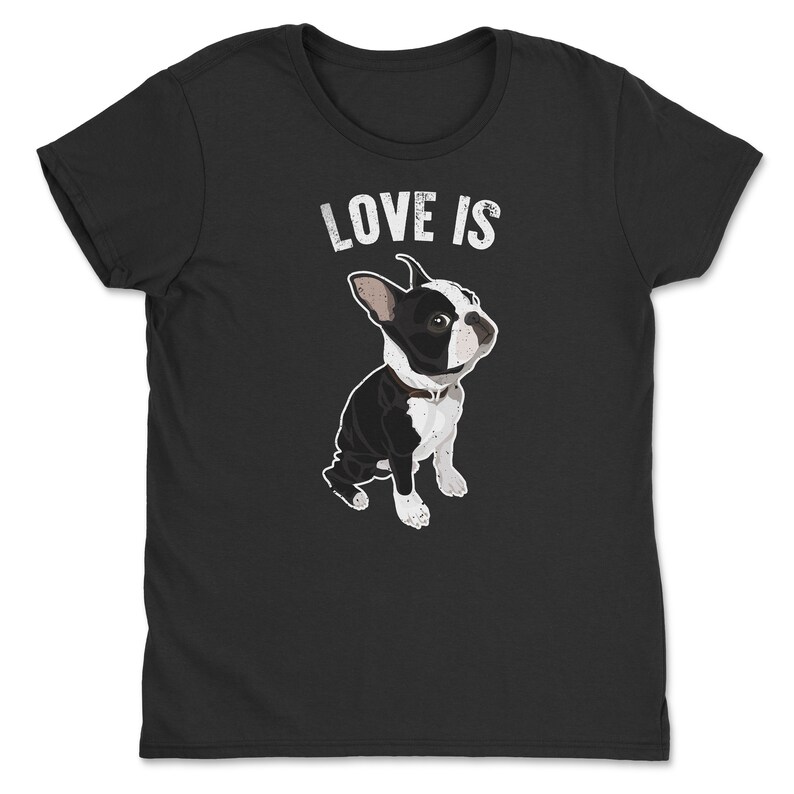 Camiseta Boston Terrier, Feminina, Masculina, Presente Divertido para Amantes de Cães, Camiseta Fofa de Boston Terrier, Camiseta para Pet, Mãe de Boston, Pai de Cachorro, Presente para Ele, para Ela, Top imagem 5