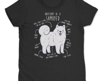 Samoyed Shirt, Women, Men, Funny Dog Lover Gift, Cute Samoyed T