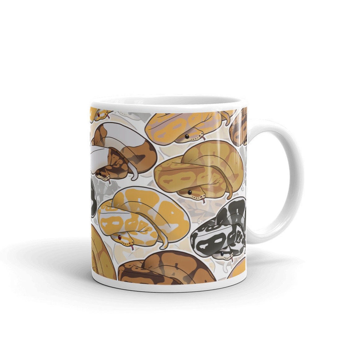Ball Python Coffee Mug Cute Snake Lover Gift Funny Reptile | Etsy