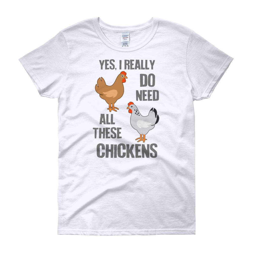 Funny Chicken Shirt Women Men Chicken Lover Gift Cute Bird - Etsy