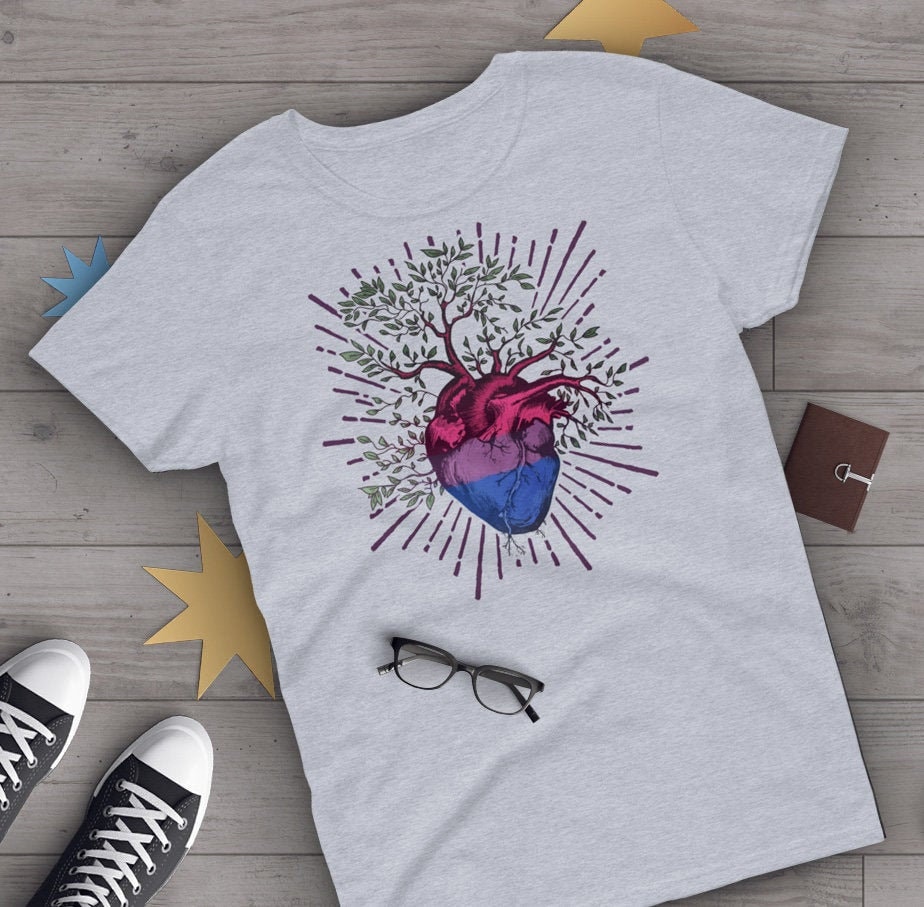Bisexual Pride Shirt Women Men Bi Pride 