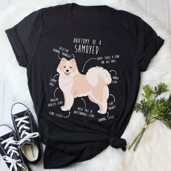 Samoyed Dog Funny Gift Home Is With Dog T-Shirt Samoyed Dog Funny Gift Home Is With Dog T-Shirt