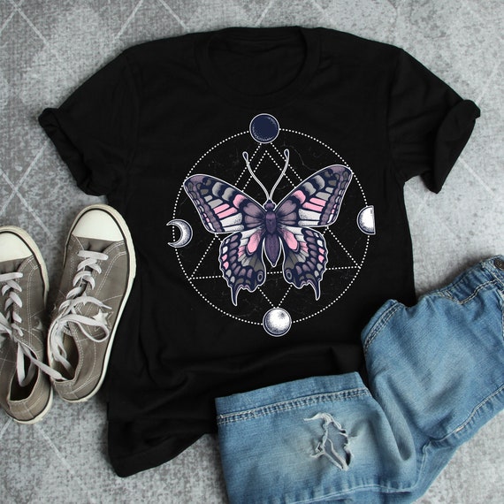 Transgender Butterfly Symbol T-Shirt - Trans Pride Lgbt Tee Transgender Butterfly Symbol T-Shirt - Trans Pride Lgbt Tee