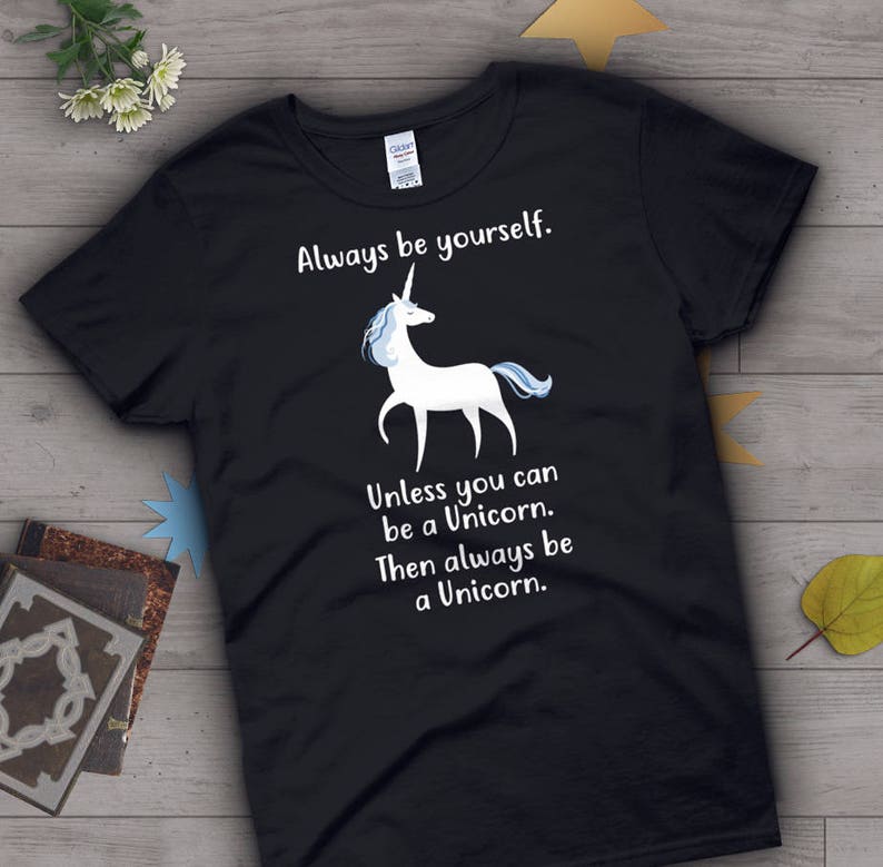 Funny Unicorn Shirt Women Men Unicorn Lover Gift Cute Etsy