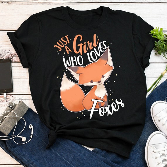 Cute Cartoon Fox | Animal & Nature Lover T-Shirt & Gift Cute Cartoon Fox | Animal & Nature Lover T-Shirt & Gift