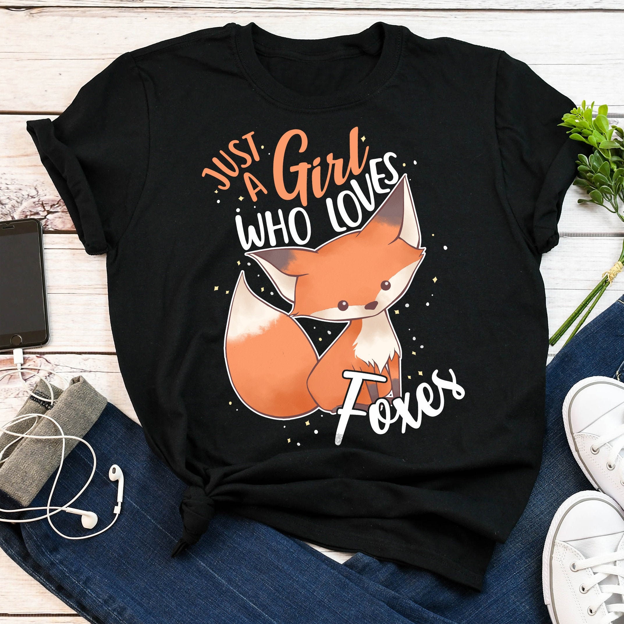 Funny Fox Shirt Women Men Fox Lover Gift Cute Fox T-shirt - Etsy