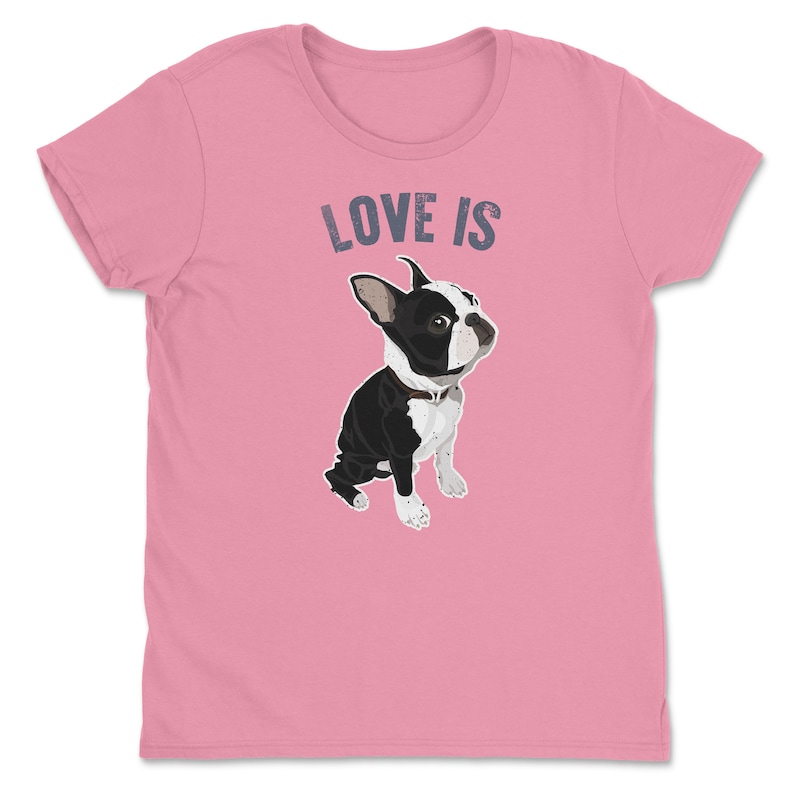Camiseta Boston Terrier, Feminina, Masculina, Presente Divertido para Amantes de Cães, Camiseta Fofa de Boston Terrier, Camiseta para Pet, Mãe de Boston, Pai de Cachorro, Presente para Ele, para Ela, Top imagem 8