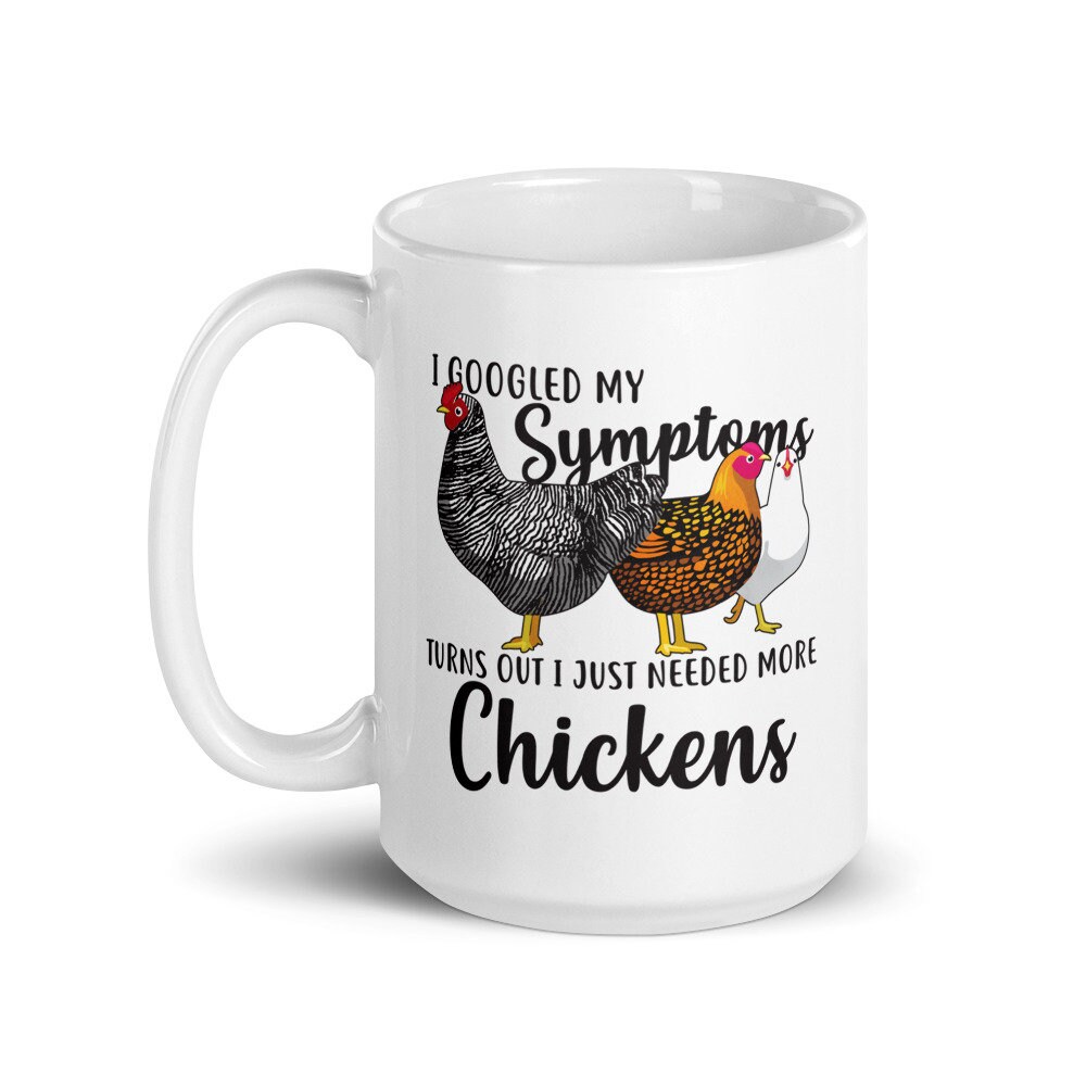 Chicken Coffee Mug Cute Chicken Gift Chicken Lover Funny Etsy