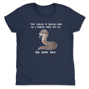 Chemise serpent à tête plate, femmes, hommes, t-shirt reptile drôle, cadeau pour amoureux des serpents, t-shirt reptile, t-shirt serpent mignon python, maman serpent, papa image 7
