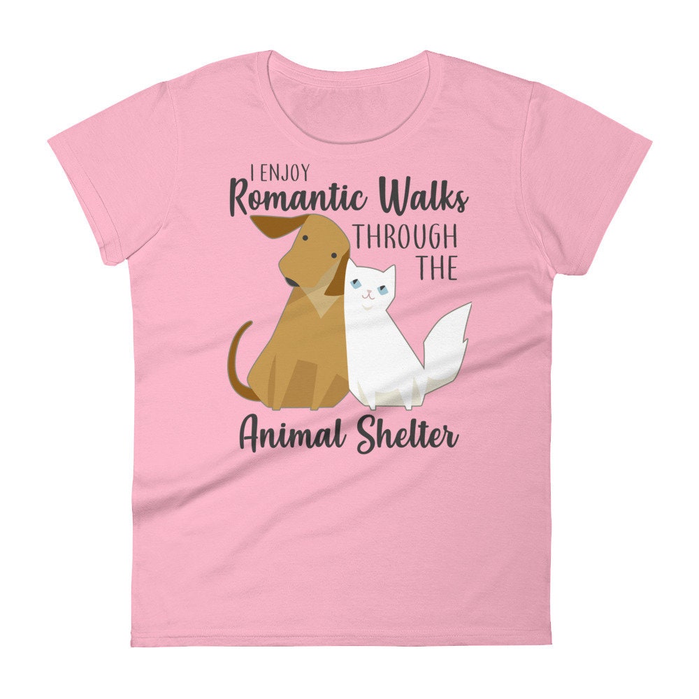 Funny Animal Rescue Shirt Women Men Dog Lover Gift Cute Cat Etsy