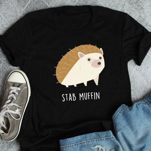 Hedgehog Shirt, Women Men, Funny Hedgehog Lover Gift, Cute Hedgehog T-shirt, Pet Hedgehog TShirt, Animal Nature Tee, Hedgehog Mom Dad Meme