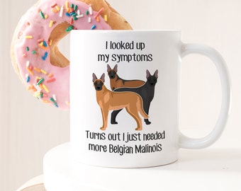 Tazza Malinois Con Messaggio Umoristico - Ceramica 325 Ml, Idea Regalo Per Amanti Dei Cani, Compleanno/Natale - 2