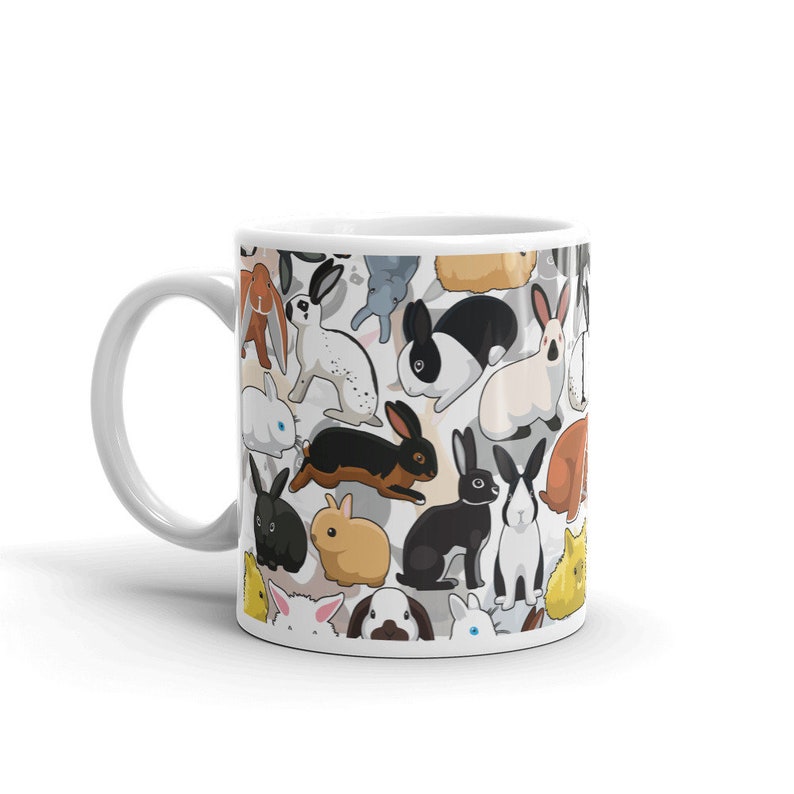 Rabbit Coffee Mug Cute Bunny Gift Pet Rabbit Lover Gift for Etsy UK
