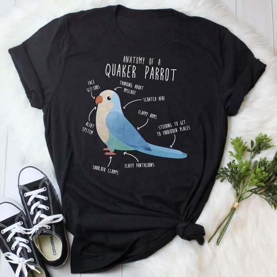 Quaker Parrot Bird Christmas Lights Funny Pet Xmas Gift T-Shirt Quaker Parrot Bird Christmas Lights Funny Pet Xmas Gift T-Shirt