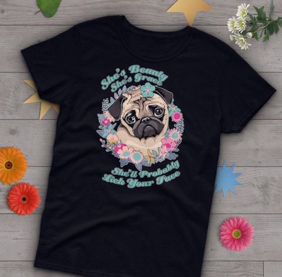Funny Pug Shirt Women Men Dog Lover Gift Cute Pug Lover T shirt