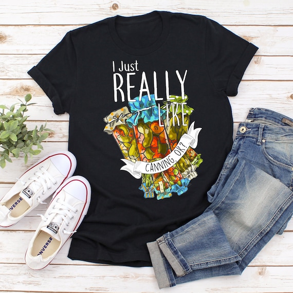 Funny Canning Shirt, Women Men, Homestead Lover Gift, Cute Homesteader T-shirt, Pickle Preserve Tshirt, Canning Season Tee, Sustainability