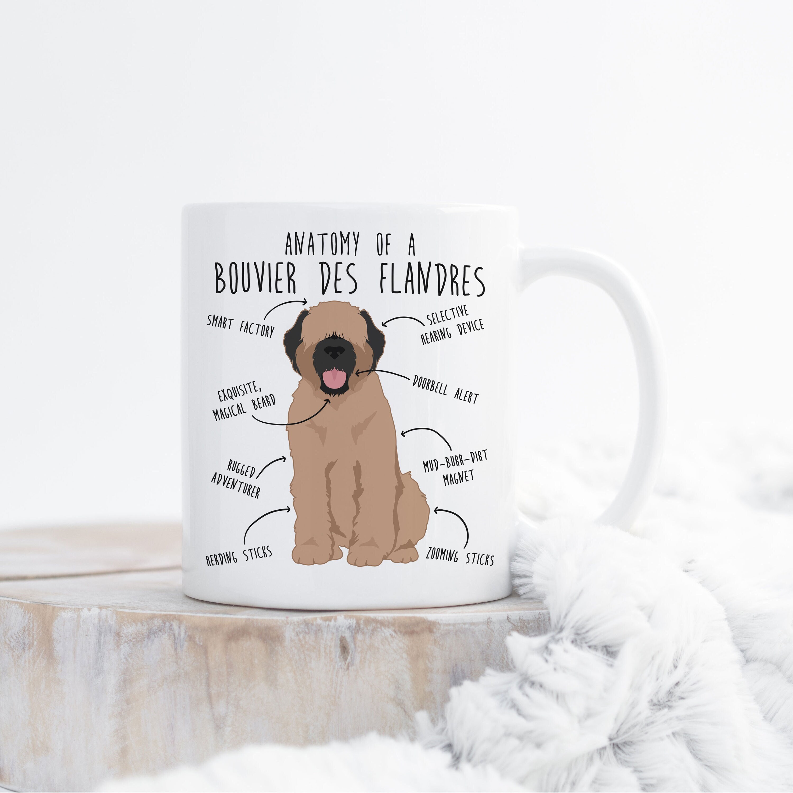 Bouvier des Flanders Car Seat Belt Cover Bouvier des Flanders Car Seat Belt Cover