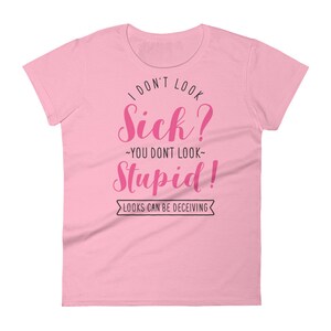 Lustig Spoonie Shirt Frauen Männer, unsichtbare psychische chronische Krankheit T-Shirt Geschenk, Fibromyalgie Müdigkeit Diabetes Crohns EDS Lupus Lyme, Löffel Bild 6