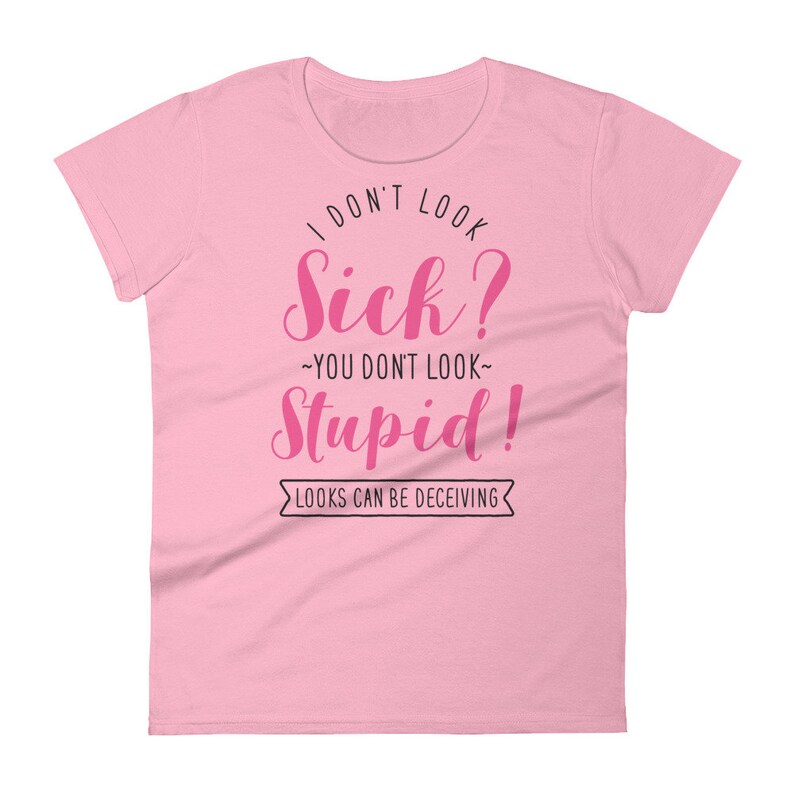 Lustig Spoonie Shirt Frauen Männer, unsichtbare psychische chronische Krankheit T-Shirt Geschenk, Fibromyalgie Müdigkeit Diabetes Crohns EDS Lupus Lyme, Löffel Bild 6