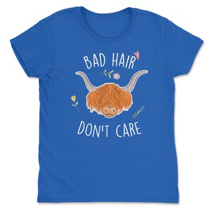 Highland Cow Shirt, Women Men, Funny Cow Lover Gift, Cute Farmer T-shirt, Livestock Tshirt, Mom, Dad, Hairy Scottish Cow, Rancher, Homestead image 9