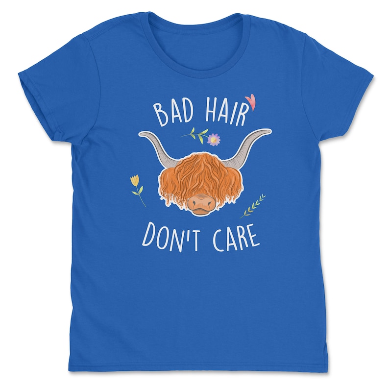 Highland Cow Shirt, Women Men, Funny Cow Lover Gift, Cute Farmer T-shirt, Livestock Tshirt, Mom, Dad, Hairy Scottish Cow, Rancher, Homestead image 9