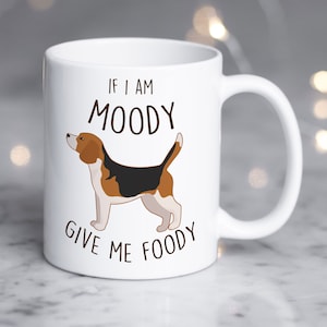 Beagle Coffee Mug, Cute Tri Color Beagle Gift, Dog Lover, Funny Gift for Her, Him, Beagle Mom, Beagle Dad, Dog Cup