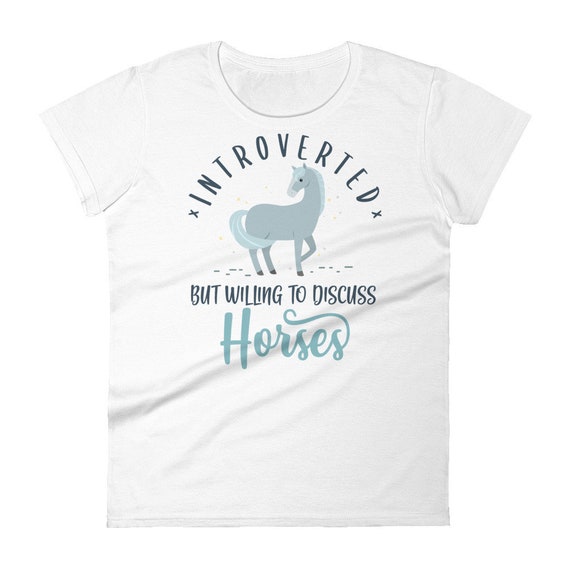 Equine Introvert T-Shirt Funny Horse Lover Gift Shirt Equine Introvert T-Shirt Funny Horse Lover Gift Shirt