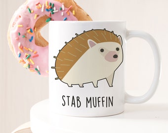 Hedgehog Coffee Mug, Funny Hedgehog Lover Gift, Hedgehog Cup, Gift for Her, Him, Cute Pet, Hedgehog Mom Dad, Animal Nature, Meme