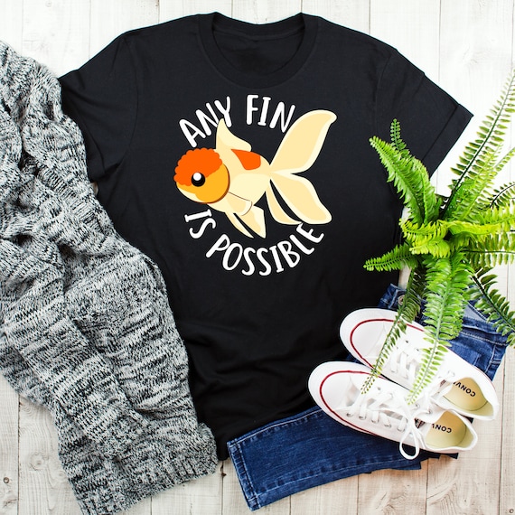 Funny Goldfish Shirt, Women Men, Funny Fish Lover Gift, Cute Fishkeeping T-shirt, Fishkeeper Tshirt Fancy Oranda Pet Aquarium Keeping Keeper