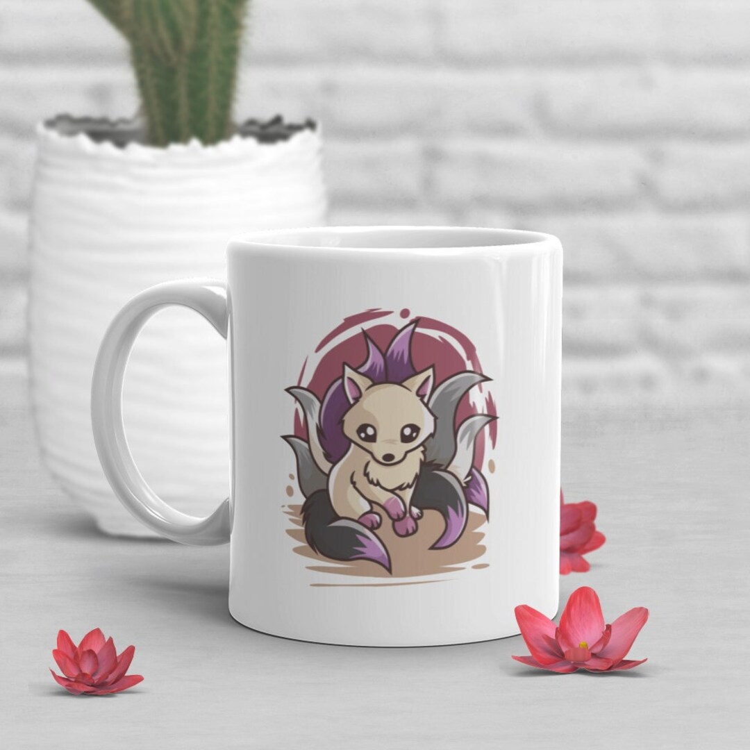 Asexual Pride Coffee Mug, Ace Flag Gift, LGBT Mug, Gay Pride Month  Festival, LGBTQIA, Subtle, Discreet Furry Fox Kitsune Japan Anime - Etsy