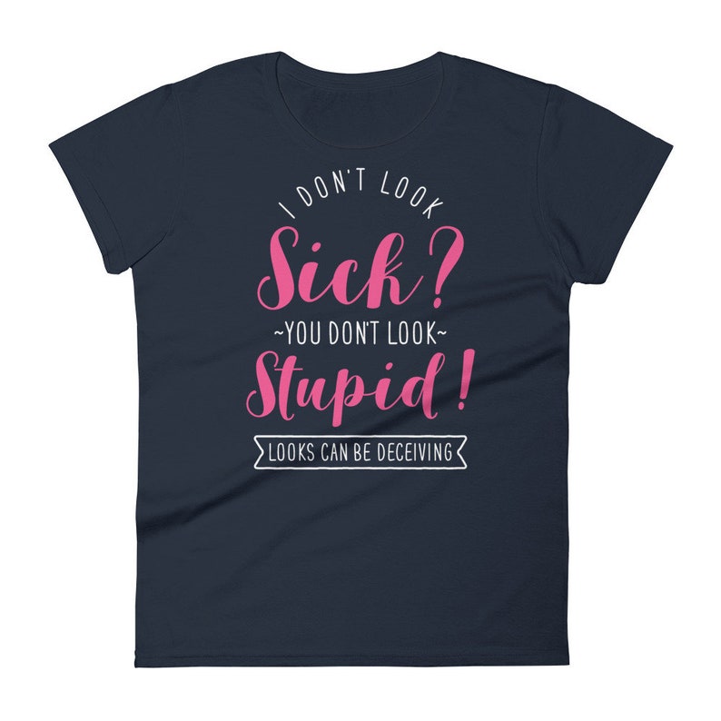 Lustig Spoonie Shirt Frauen Männer, unsichtbare psychische chronische Krankheit T-Shirt Geschenk, Fibromyalgie Müdigkeit Diabetes Crohns EDS Lupus Lyme, Löffel Bild 3