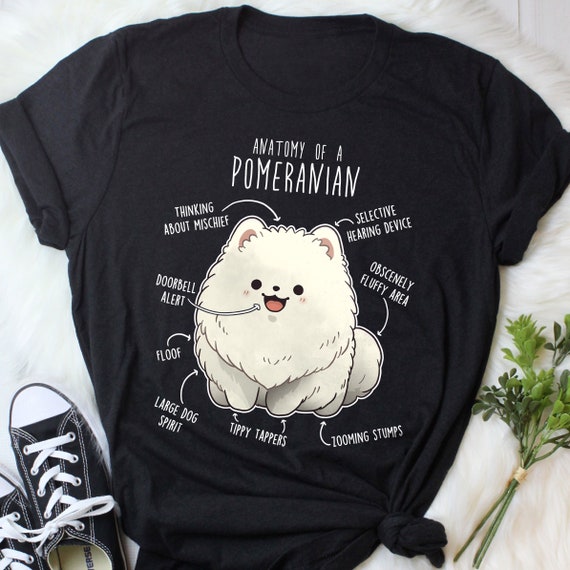 Pom Mom T-Shirt Funny Pomeranian Lover Tee Pom Mom T-Shirt Funny Pomeranian Lover Tee