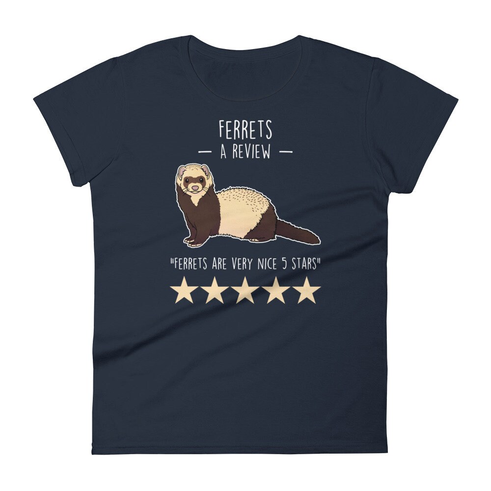 Ferret Shirt, Women, Men, Funny Ferret Lover Gift, Cute Ferret Mom
