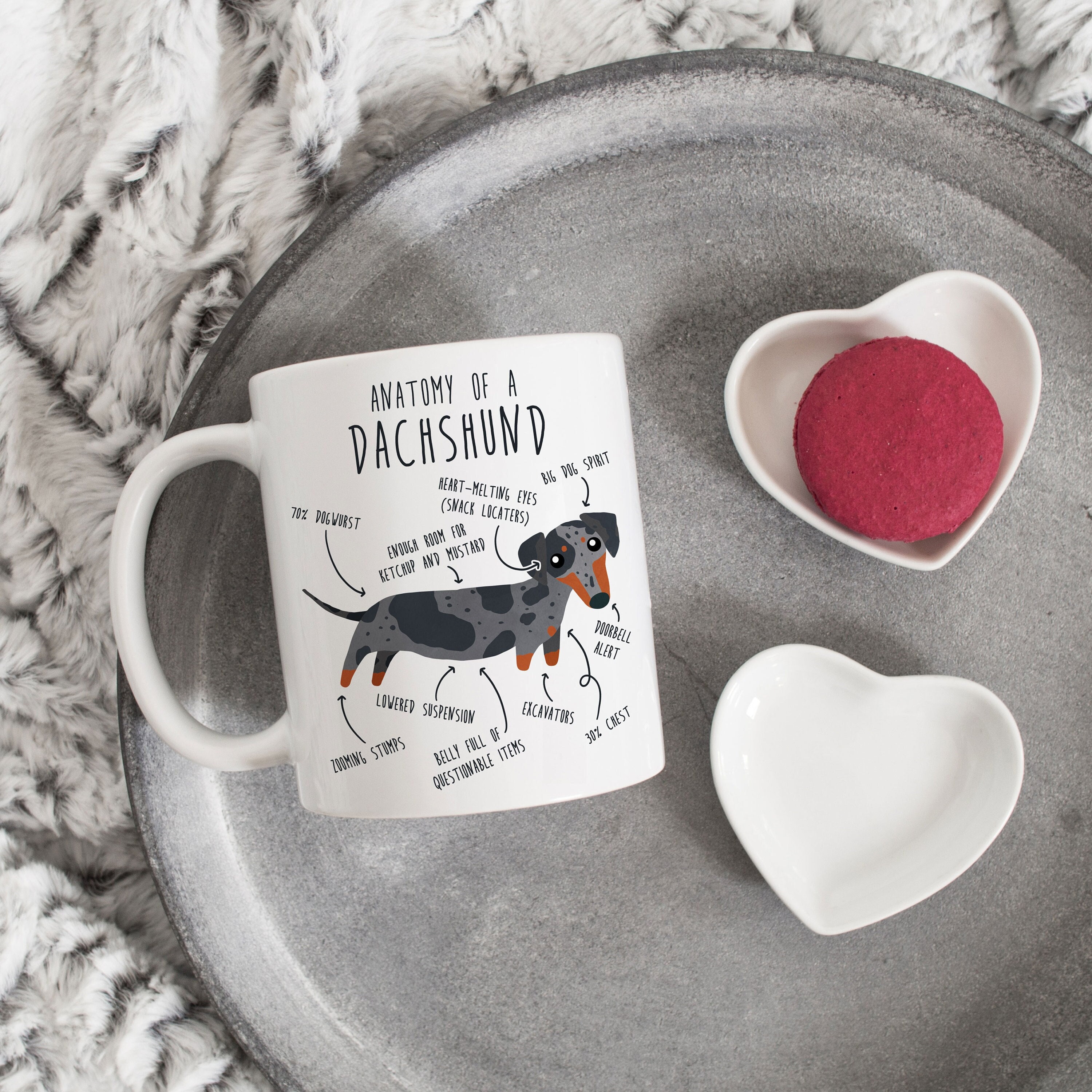 Dapple Dachshund Coffee Mug Cute Pet Blue Merle Weiner Dog Gift Sausage Dog Lover Funny Gift for Her Him Dachshund Mom Doxie Dad Etsy Canada