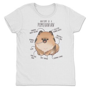 Pomeranian Schutzengel T-Shirt - Lustiges Hundeshirt Für Zwergspitz Liebhaber