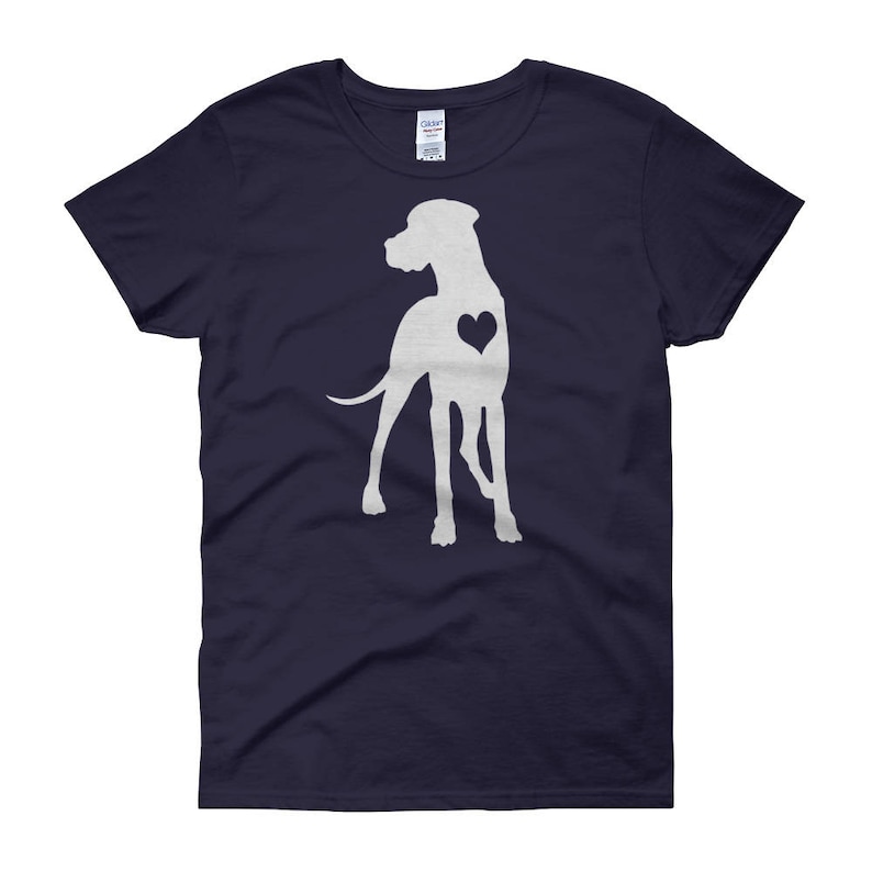 Great Dane Shirt Women Men Dog Lover Gift Cute Great Dane Etsy
