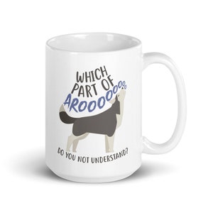 Husky Coffee Mug, Cute Siberian Husky Gift, Wolf Lover, Dog Cup, Gift for Her, Him, Birthday, Funny Pet, Husky Mom Dad Malamute Furry Fandom image 9