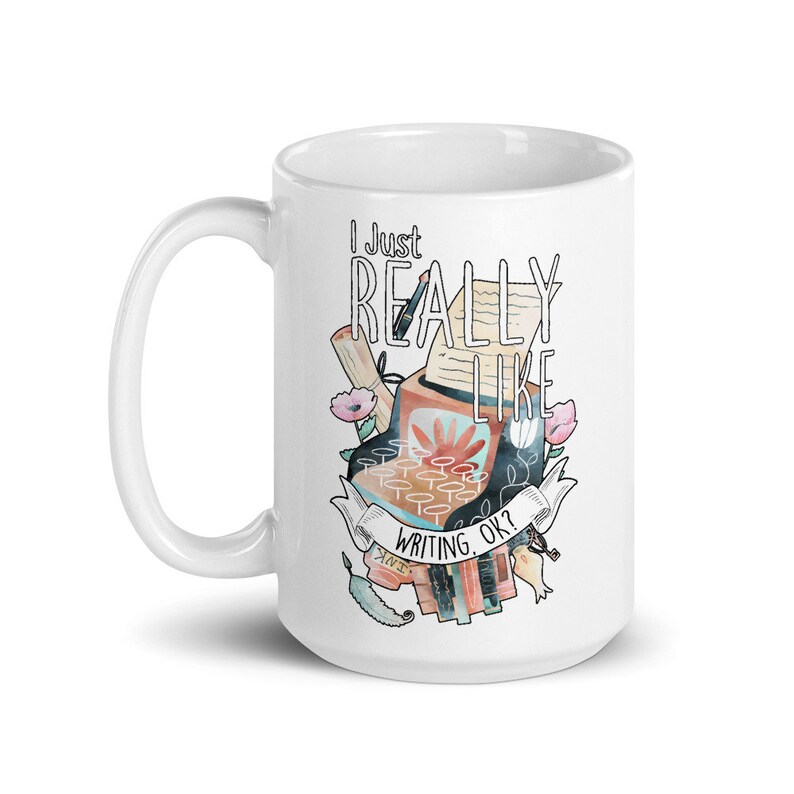 Funny Writer Coffee Mug Book Lover Gift Author Mug Bookish Etsy